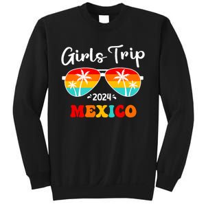 Trip Mexico 2024 Weekend Birthday Squad Groovy Tank Top Sweatshirt