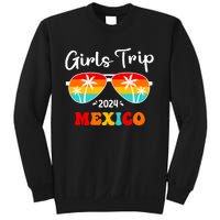 Trip Mexico 2024 Weekend Birthday Squad Groovy Tank Top Sweatshirt