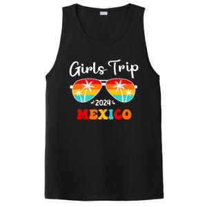 Trip Mexico 2024 Weekend Birthday Squad Groovy Tank Top PosiCharge Competitor Tank