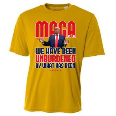 Trump Maga 2024 47th President Unburdened Cooling Performance Crew T-Shirt