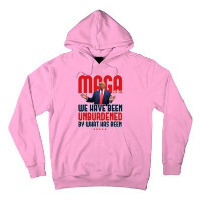 Trump Maga 2024 47th President Unburdened Hoodie