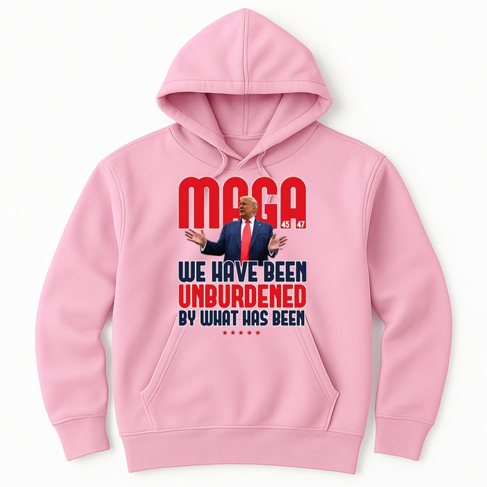 Trump Maga 2024 47th President Unburdened Hoodie