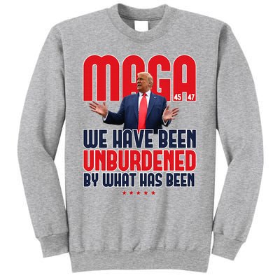 Trump Maga 2024 47th President Unburdened Sweatshirt