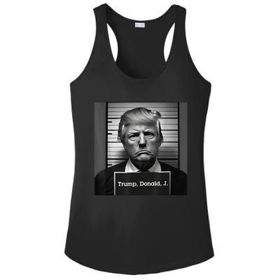 Trump Mugshot 2024 President Ladies PosiCharge Competitor Racerback Tank