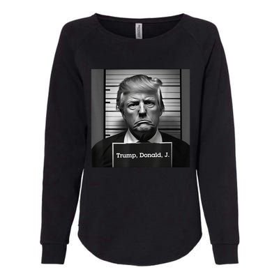 Trump Mugshot 2024 President Womens California Wash Sweatshirt