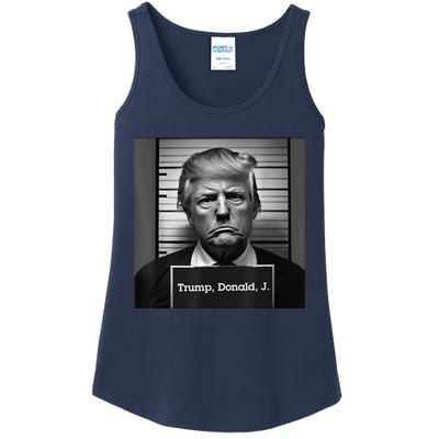 Trump Mugshot 2024 President Ladies Essential Tank