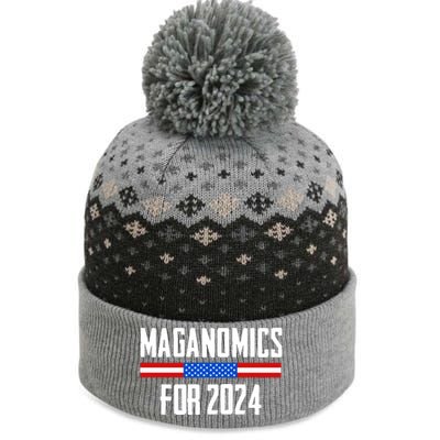 Trump Maganomics 2024 The Baniff Cuffed Pom Beanie