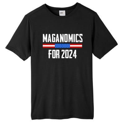 Trump Maganomics 2024 Tall Fusion ChromaSoft Performance T-Shirt