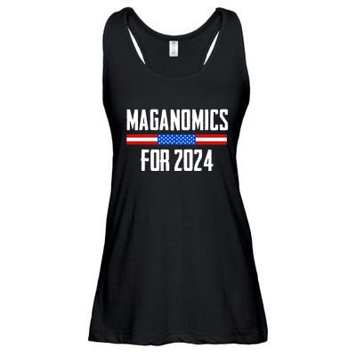 Trump Maganomics 2024 Ladies Essential Flowy Tank