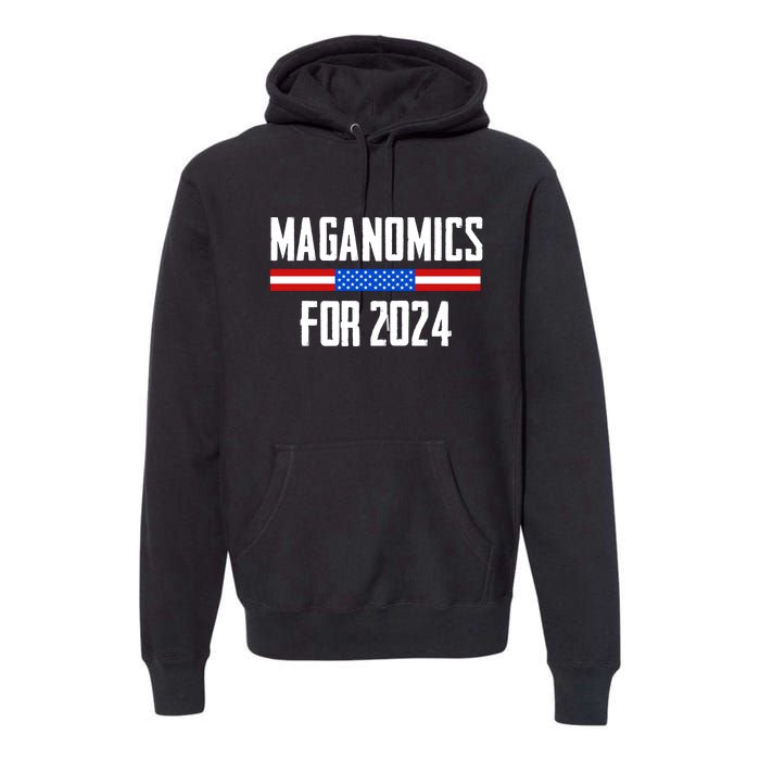 Trump Maganomics 2024 Premium Hoodie