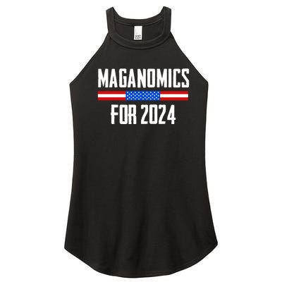 Trump Maganomics 2024 Women’s Perfect Tri Rocker Tank