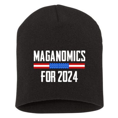 Trump Maganomics 2024 Short Acrylic Beanie