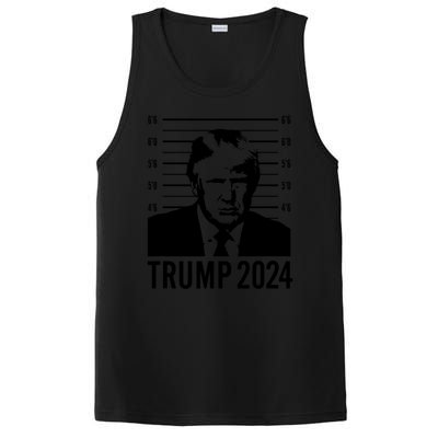 Trump Mugshot 2024 President PosiCharge Competitor Tank