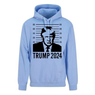 Trump Mugshot 2024 President Unisex Surf Hoodie