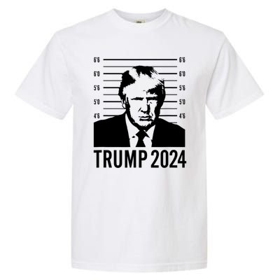 Trump Mugshot 2024 President Garment-Dyed Heavyweight T-Shirt