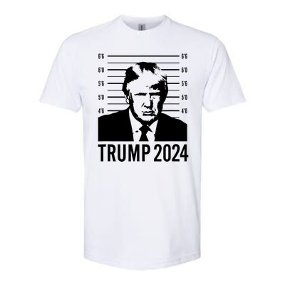 Trump Mugshot 2024 President Softstyle CVC T-Shirt