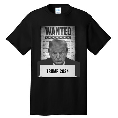 Trump Mugshot 2024 President Tall T-Shirt