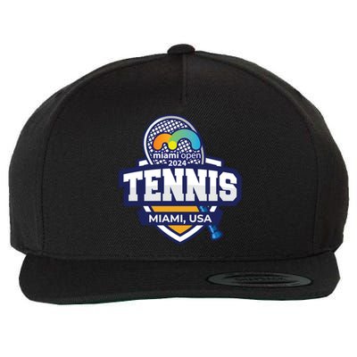 Tennis Miami 2024 Limited Edition: Serve Style On And Off The Court Wool Snapback Cap