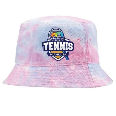 Tennis Miami 2024 Limited Edition: Serve Style On And Off The Court Tie-Dyed Bucket Hat