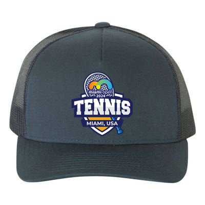 Tennis Miami 2024 Limited Edition: Serve Style On And Off The Court Yupoong Adult 5-Panel Trucker Hat