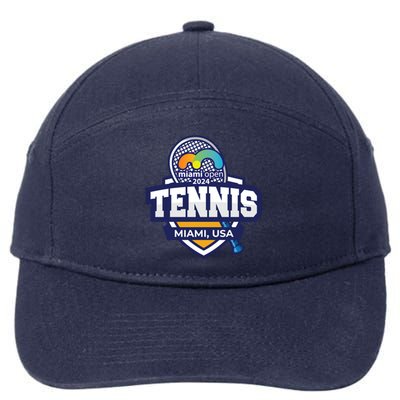 Tennis Miami 2024 Limited Edition: Serve Style On And Off The Court 7-Panel Snapback Hat