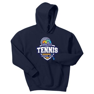 Tennis Miami 2024 Limited Edition: Serve Style On And Off The Court Kids Hoodie