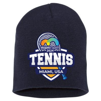 Tennis Miami 2024 Limited Edition: Serve Style On And Off The Court Short Acrylic Beanie