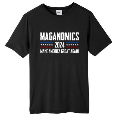 Trump Maganomics 2024 Tall Fusion ChromaSoft Performance T-Shirt