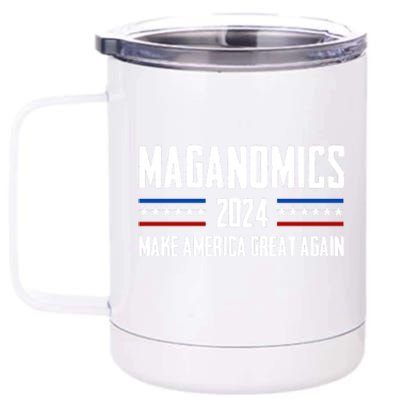 Trump Maganomics 2024 12 oz Stainless Steel Tumbler Cup