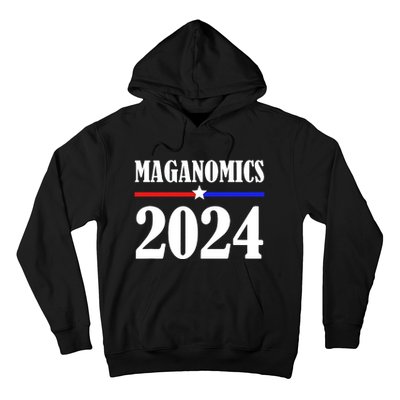 Trump Maganomics 2024 Funny Biden Trump Hoodie