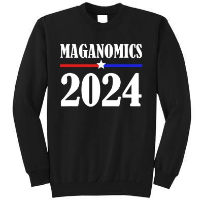 Trump Maganomics 2024 Funny Biden Trump Sweatshirt