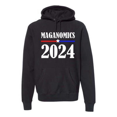 Trump Maganomics 2024 Funny Biden Trump Premium Hoodie