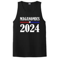 Trump Maganomics 2024 Funny Biden Trump PosiCharge Competitor Tank