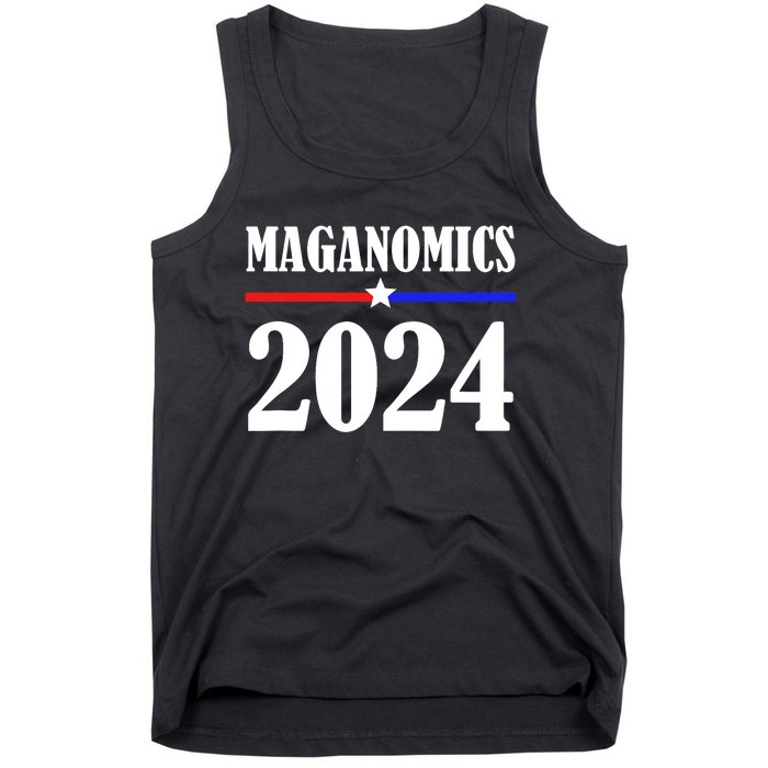 Trump Maganomics 2024 Funny Biden Trump Tank Top