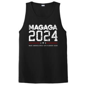 Trump Magaga 2024 Make America Great Glorious Again Design PosiCharge Competitor Tank