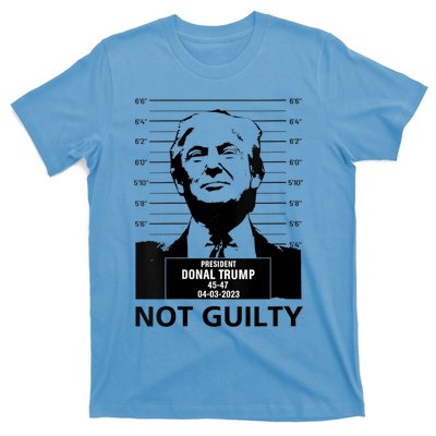 Trump Mugshot 2024 President Trump Not Guilty T-Shirt