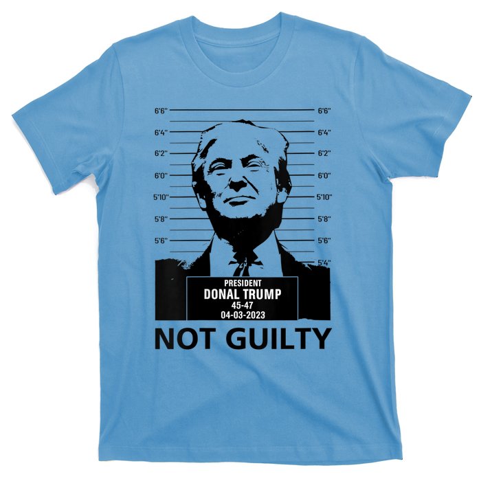 Trump Mugshot 2024 President Trump Not Guilty T-Shirt