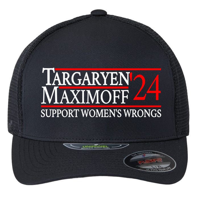 Targaryen Maximoff 24 Support Womens Wrongs Flexfit Unipanel Trucker Cap