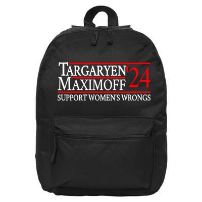 Targaryen Maximoff 24 Support Womens Wrongs 16 in Basic Backpack