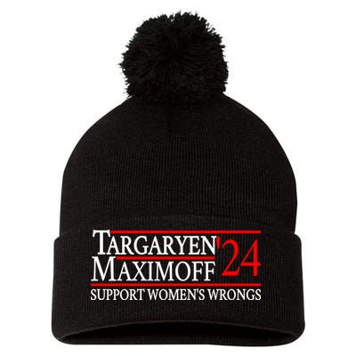 Targaryen Maximoff 24 Support Womens Wrongs Pom Pom 12in Knit Beanie