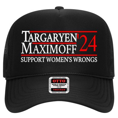 Targaryen Maximoff 24 Support Womens Wrongs Trucker Hat