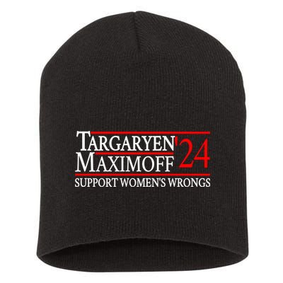 Targaryen Maximoff 24 Support Womens Wrongs Short Acrylic Beanie