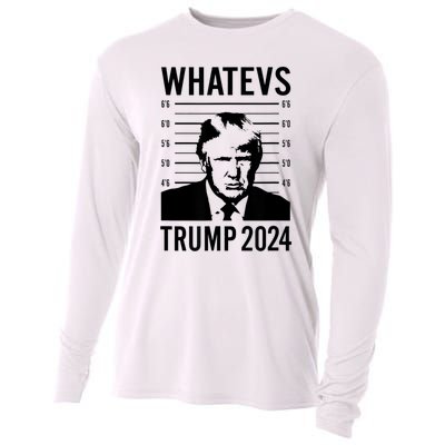 Trump Mugshot 2024 President Legend Trump never surrender Cooling Performance Long Sleeve Crew