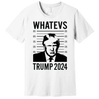 Trump Mugshot 2024 President Legend Trump never surrender Premium T-Shirt