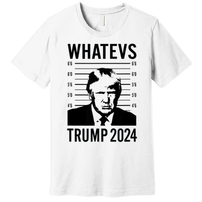 Trump Mugshot 2024 President Legend Trump never surrender Premium T-Shirt