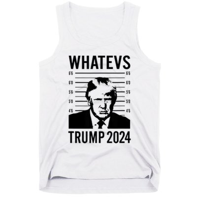 Trump Mugshot 2024 President Legend Trump never surrender Tank Top