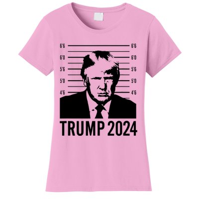 Trump Mugshot 2024 President Women's T-Shirt