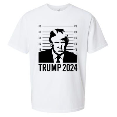 Trump Mugshot 2024 President Sueded Cloud Jersey T-Shirt