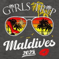 Trip Maldives 2025 Women Weekend Birthday Squad Vector Backpack