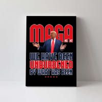 Trump Maga 2024 47th President Unburdened Meme Design Canvas